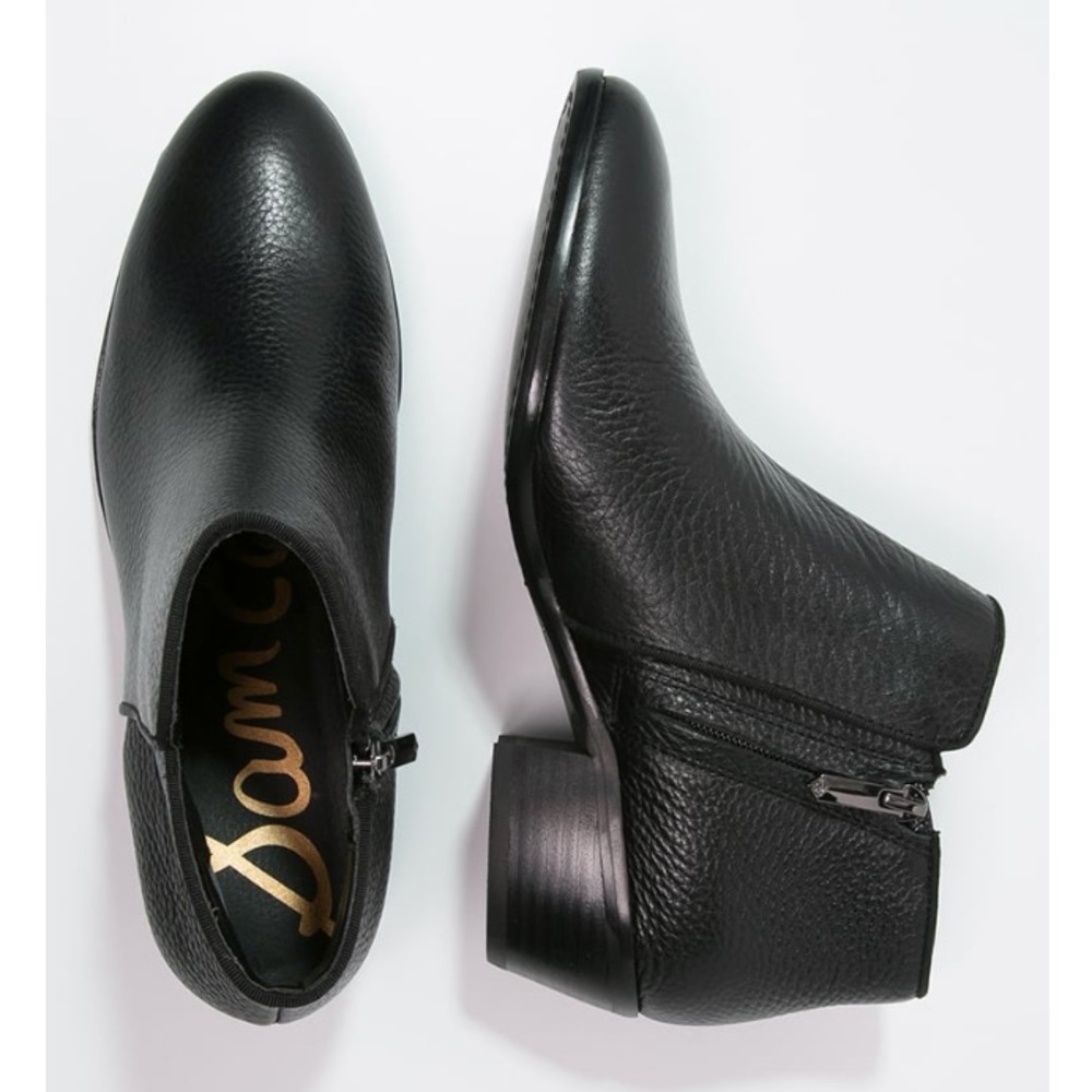 Sam Edelman petty boot black leather